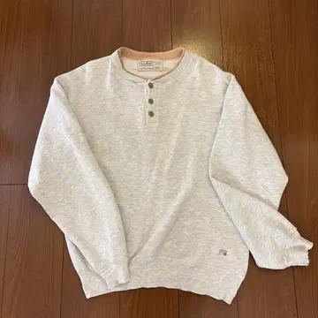 80s 90s usa L.L.Bean 헨리넥 맨투맨 긴팔
