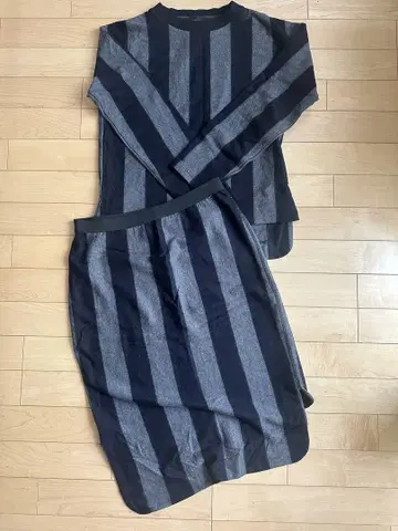 AMERICAN RAG CIE 스트라이프 셋업 F