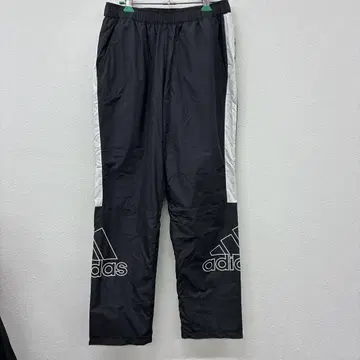adidas 트랙 팬츠 화이트 블랙 사이즈 L 54