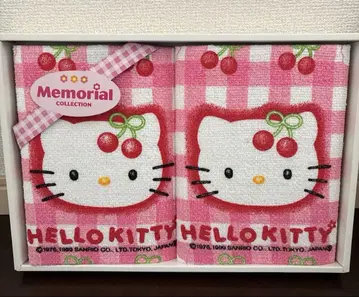 Sanrio 산리오 헬로키티 키티짱 오시보리 타월 체리
