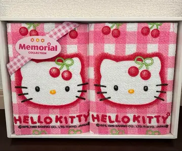 Sanrio 산리오 헬로키티 키티짱 오시보리 타월 체리
