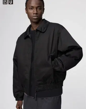 퍼프 테크 숏 블루종 Black XL 사이즈 UNIQLOU 2025