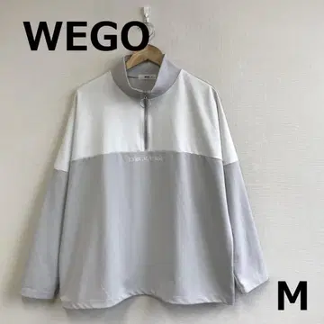 A1001B08 [ WEGO ] 하프 집업 셔츠