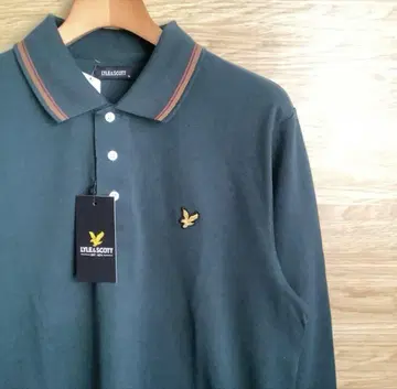 새상품 LYLE&SCOTT 남성용 신사 긴팔 피케 셔츠 LL