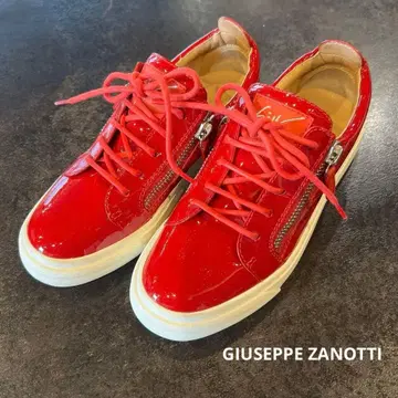 쥬세페 자노티 스니커즈 사이드 지퍼 24cm 새상품급 레어