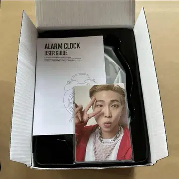 BTS MERCH BOX #9 알람 시계 트레이딩 카드 포함