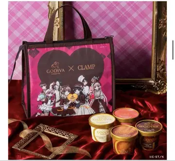 CLAMP 고디바 카드캡터 사쿠라 콜라보 보냉백