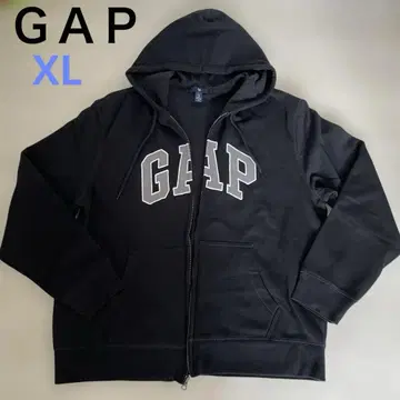 갭 후드티 블랙 속기모 XL
