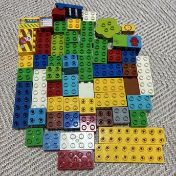 LEGO 듀플로 다색 블록 세트