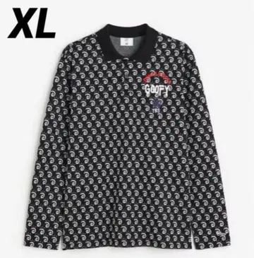 H&M 디즈니 100 콜라보 재규어 니트 피케 셔츠 남성용 XL