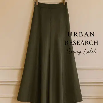 URBAN RESEARCH Sonny Label 롱 플레어 스커트 38