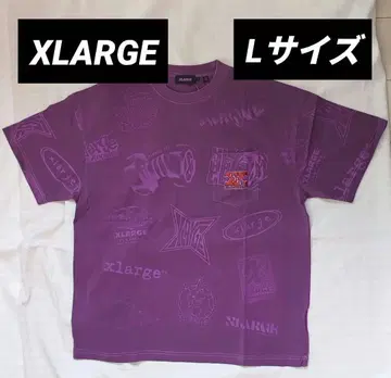 XLARGE 포켓T셔츠 퍼플/L