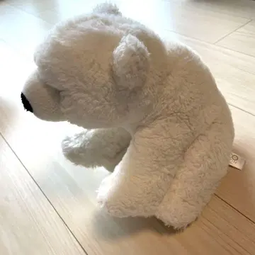 우에노 동물원 화이트 북극곰 봉제 인형 인형 북극곰