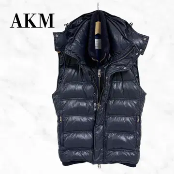 AKM x EDITION 다운 베스트 나일론 베스트 레이어드 베스트
