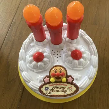 호빵맨 생일 케이크형 완구
