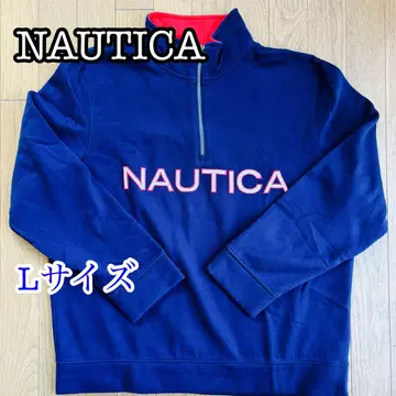 NAUTICA 노티카 상의 트레이닝복 맨투맨 하프 지퍼