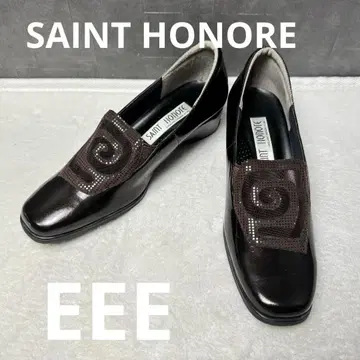 미사용 SAINT HONORE 사토노레 3E 슬립온 블랙