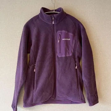 mont-bell 플리스 자켓 퍼플