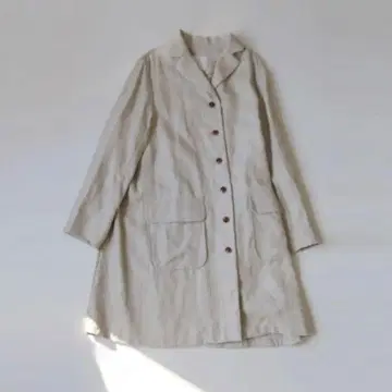 새상품 an2502 텔데란 린넨 코트
