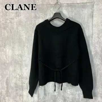 새상품 CLANE W FACE CENTER SLIT KNIT TOPS 2