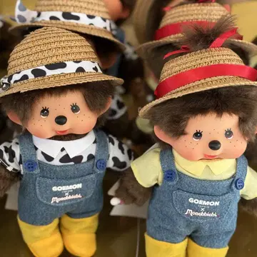 몽치치 monchhichi goemon 파머 유후인 한정판 세트