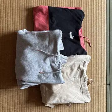 PUMA 후드 부착 후드티 3종 세트