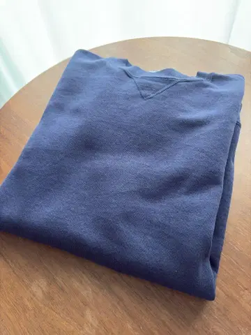 90s 빈티지 러셀 맨투맨 블랭크 네이비 usa XL