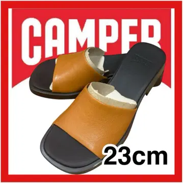 새상품 Camper Dana 캠퍼 샌들 브라운 23CMOS