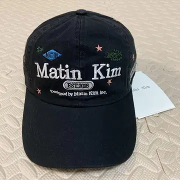 Matin Kim 자수 야구 모자