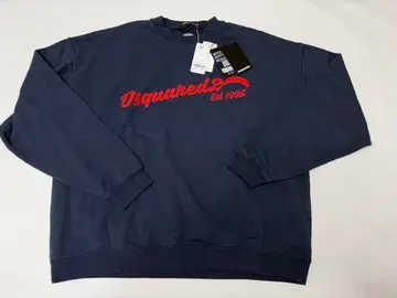 미사용 택 디스퀘어드 24년 로고 맨투맨 트레이닝복 정가 79200