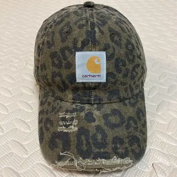carhartt 레오파드 무늬 야구 모자