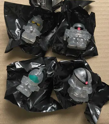 기다림 건담 컴프 세트 블랙 클리어 세븐일레븐