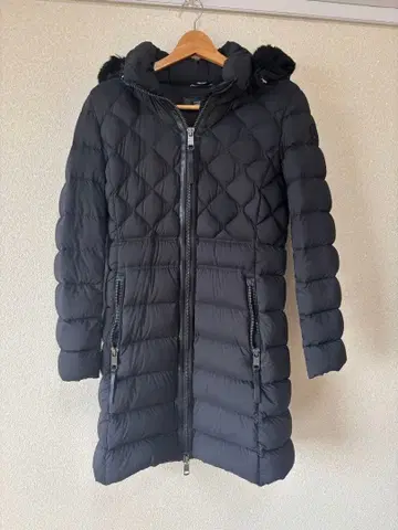 TOMMY HILFIGER 블랙 롱 코트 사이즈 S