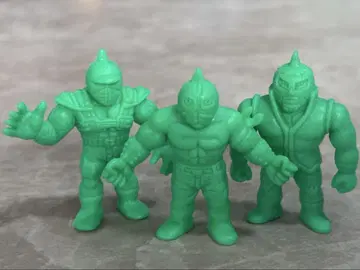 근육맨 지우개 근육맨 빅 바디 마리포사 솔저 왕위 쟁탈전 그린