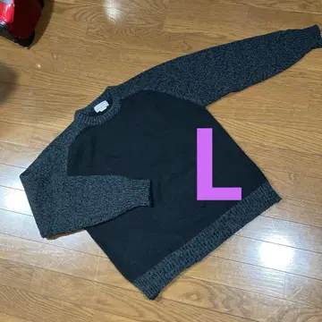 새상품급 남성용 니트 스웨터 L 사이즈 KOHSHIN SATOH