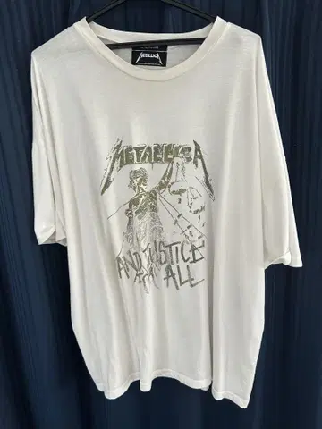 METALLICA AND JUSTICE FOR ALL 티셔츠