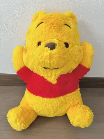 커다란 복슬복슬 푸우 봉제 인형 약 30cm