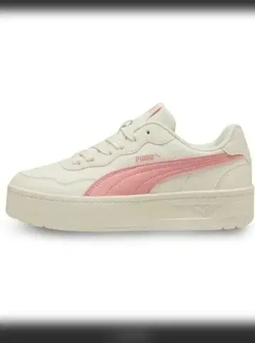 PUMA 화이트/핑크 스니커즈