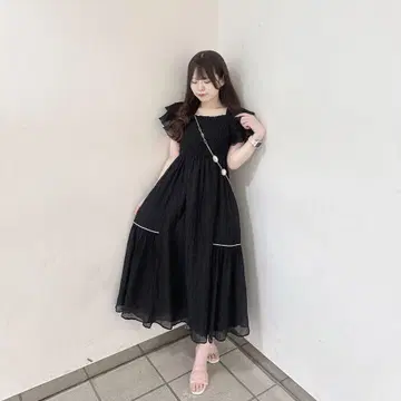 An MILLE 시어 도트 셔링 OP