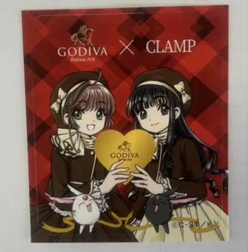 CLAMP GODIVA 스티커 CC 사쿠라 카드캡터 사쿠라 토모요