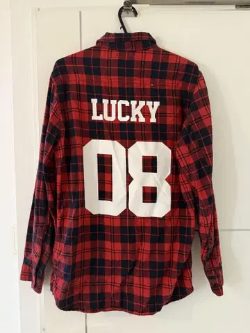 ZARA 빨간 체크 셔츠
