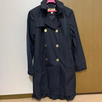 MICHAEL KORS 네이비 트렌치코트
