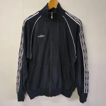 Umbro 트랙 자켓 블랙 M