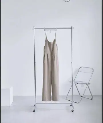 포켓 퍼 와이드 살로펫 차콜