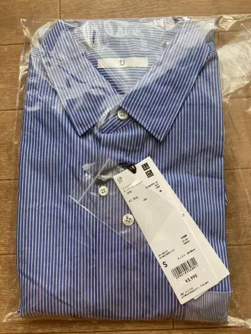 UNIQLO +J 수피마 코튼 오버 사이즈 셔츠 긴팔 S 미사용품