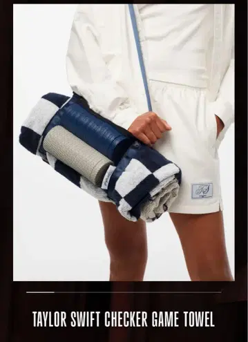 Taylor Swift Checker Game Towel