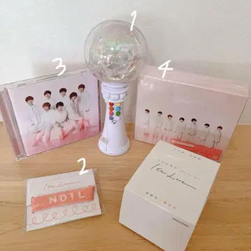 나니와단시 응원봉 라이브 굿즈 앨범 4점 묶음 판매 블루레이