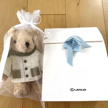 미사용 새상품 LEXUS 레스 미니 테디베어