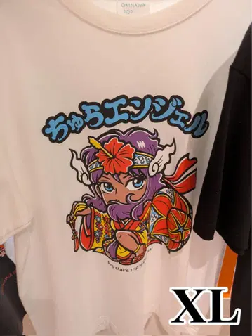 오키나와 팝 OKINAWAPOP 츄라엔젤 한정판 T셔츠 빅쿠리맨