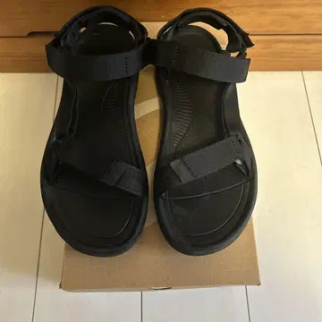 Teva 블랙 스포츠 샌들